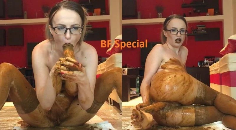 JosslynKane Evamarie shitting for toilet slavery shit licking. FSpec-731 [FullHD|2022]