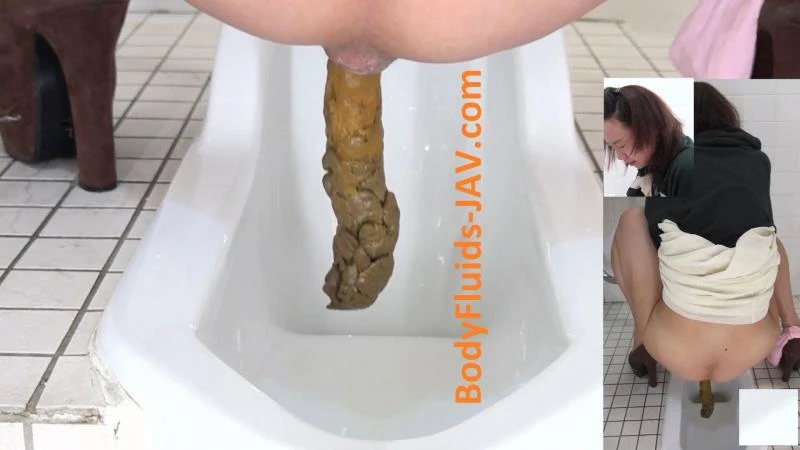 Amateur girl in white socks shitting big turd. BFEE-16 [FullHD|2022]